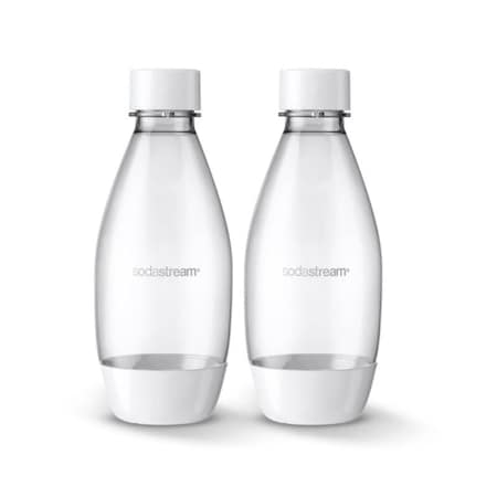 Sodastream SodaStream White 0.5 L Carbonator Bottle 2 pk 1748261010